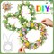 6-Pack 16-Inch Bunny Wreath Forms – Wire Frames for Easter DIY Floral and Holiday Decorations